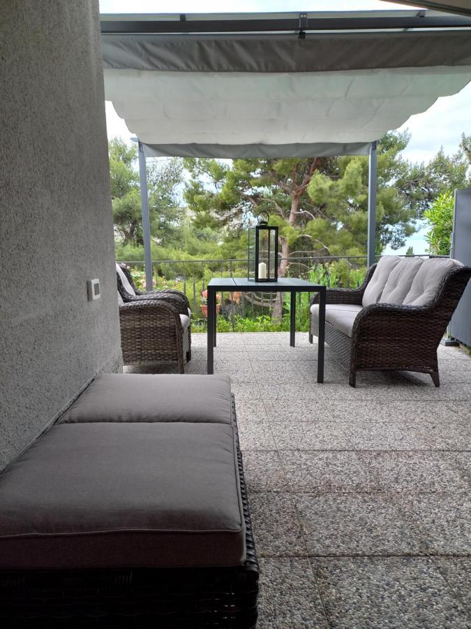 Unique Residence With Garden And Sea View Σπλιτ Εξωτερικό φωτογραφία
